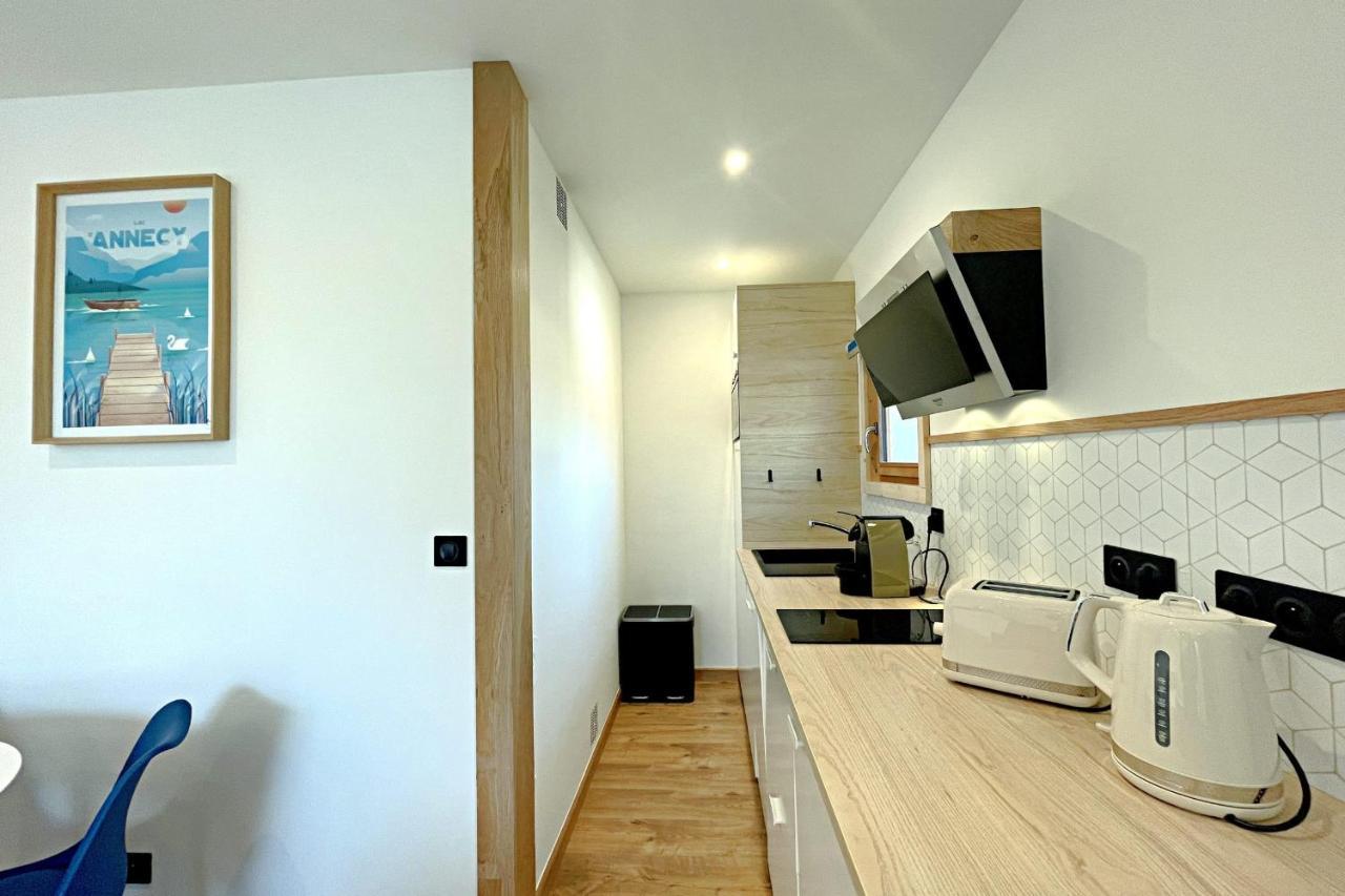 L'Albigny - Lovely Studio - 150 M Beach อานซี ภายนอก รูปภาพ